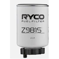 Ryco Z981S Fuel Water Separator Filter for Ryco Z981UA Height 126mm
