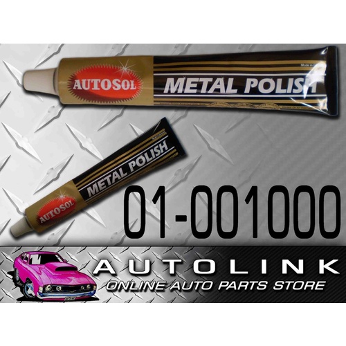 Autosol Metal Polish Boxed 75ml General Purpose for Chrome Brass Copper