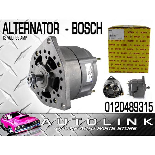 ALTERNATOR BOSCH 12V 55 AMP - COMMERCIAL VEHICLES , TRUCKS , MACHINERY EQUIPMENT