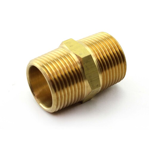 TUBEFIT 027-16 BRASS HEX MALE THREAD 1" BSP