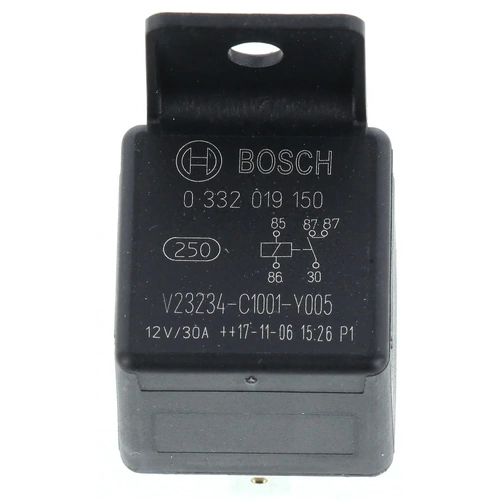 Bosch 0332019150 Mini Relay 12V 30A 5 Pin Normally Open for BMW Fiat & Renault