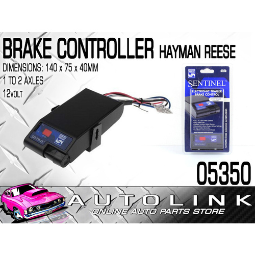 Hayman Reese 05350 Brake Controller 1 To 2 Axle 12v Solid State Under Dash Mount Hayman Reese 05350 Brake Controller 1, Hayman Reese Sentinel Brake Controller Wiring Diagram