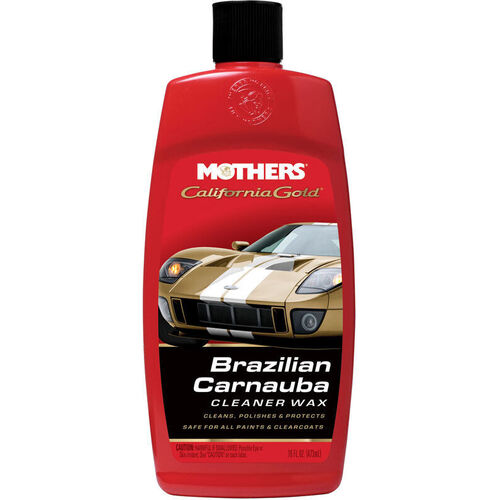 MOTHERS 05701 CALIFORNIA GOLD BRAZILIAN CARNAUBA CLEANER WAX - ALL PAINTS 473ml