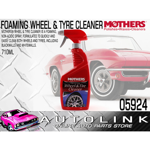 MOTHERS 05924 FOAMING WHEEL & TYRE CLEANER - 710ml 