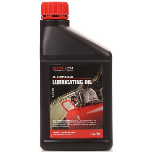 JAMEC PEM 06.2248 AIR COMPRESSOR LUBRICATING OIL 1 LITRE - VISCOSITY 68 @ 40º C