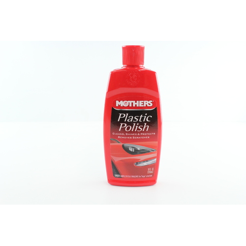 Mothers 06208 Plastic Polish Removes Small Scratches Cleans Shines Protects MOTHERS