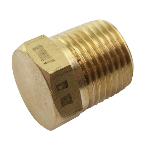 Tubefit 064-08 Brass Block Off Plug 1/2″ BSP Male Thread