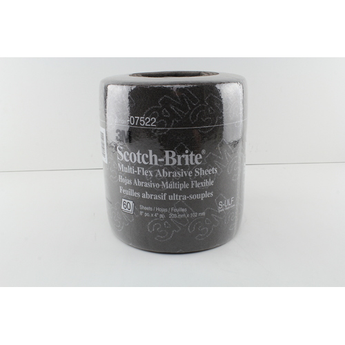 3M SCOTCH BRITE GREY ULTRA FINE 60 SHEET ROLL 07522