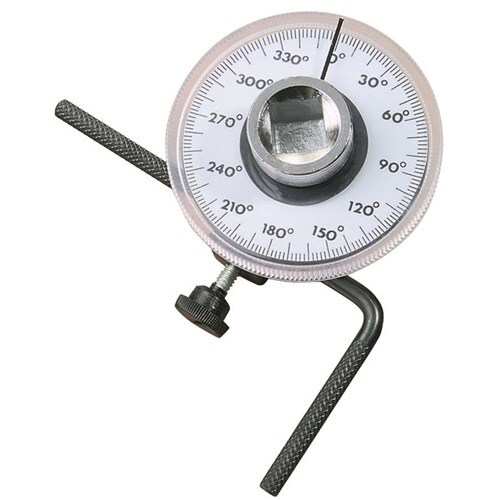 Kincrome 08085 Angular Torque Gauge 1/2" Square Drive Adjustable Angle Scale