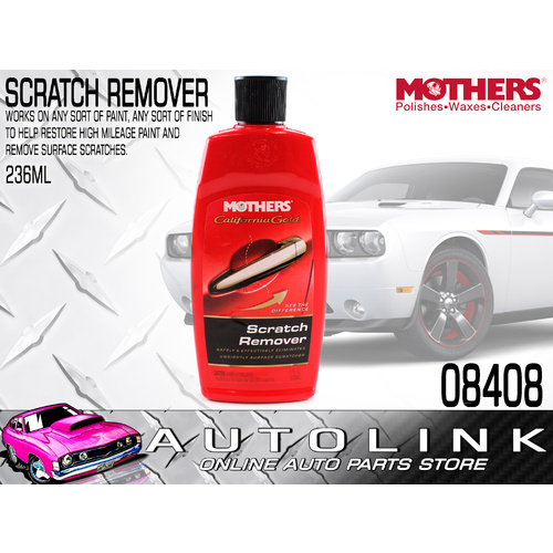 MOTHERS 08408 CALIFORNIA GOLD SCRATCH REMOVER - WORKS ON ALL PAINTS 236ml