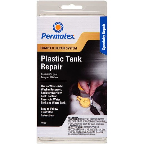 Permatex 09100 Plastic Tank Repair System Kit Not for Fuel Tanks