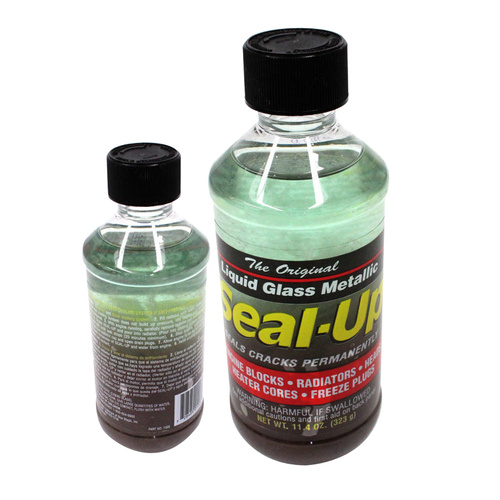 Seal-Up Liquid Glass Metallic - Cooling System Sealer Hi Temp & Pressure 323g