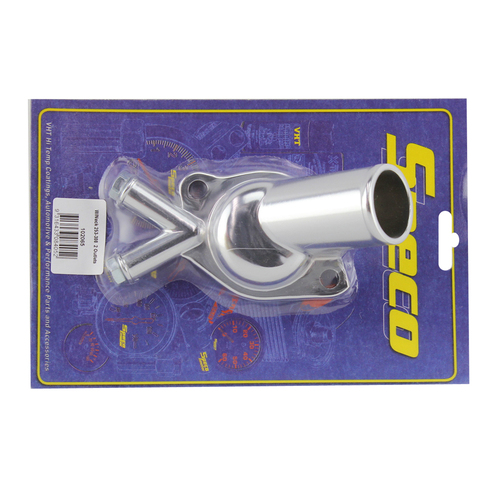 Speco 102065 Chrome Thermostat Housing 2 Outlet for Holden 253 308 V8