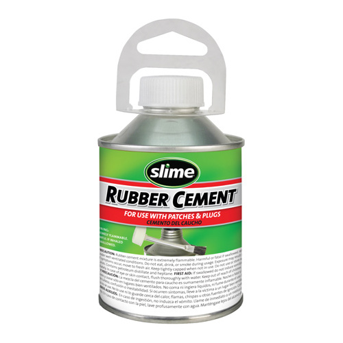 RUBBER CEMENT TYRE TUBE PATCH REPAIR GLUE COLD SOLUTION 236ml WITH BRUSH 1050 