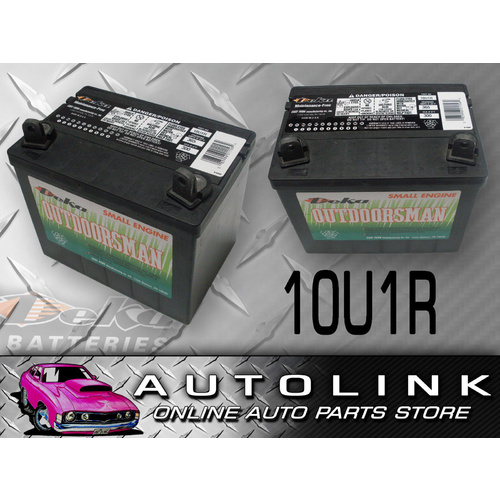 DEKA BATTERY OUTDOORSMAN RIDE ON LAWNMOWER SEALED MAINTENANCE FREE 10U1R 300CCA