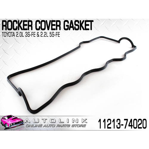 RUBBER ROCKER COVER GASKET FOR TOYOTA 2.0L 3S-FE & 2.2L 5S-FE 11213-74020