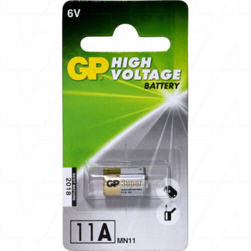 Power Cell 11A 6V Battery for Central Locking Remote Control Car Alarm Key Pad
