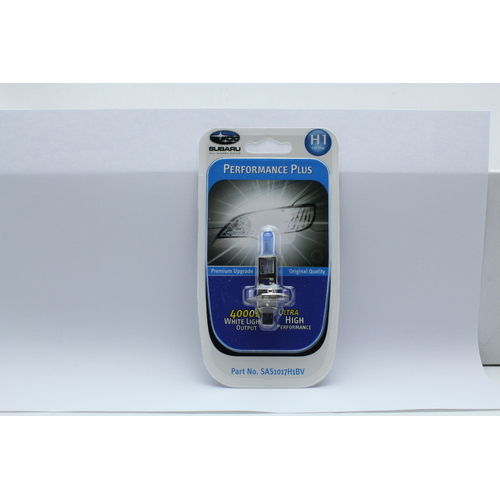 GENUINE SUBARU PHILIPS H1 12V 55W BLUE VISION HEADLIGHT GLOBE CLEAR WHITE LIGHT