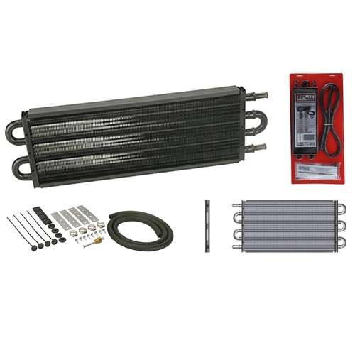 Derale 13202 4 Pass 17″ Series 7000 Copper Alloy Transmission Cooler Kit