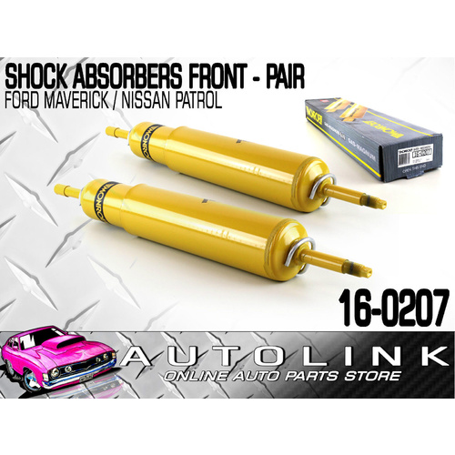 MONROE 16-0207 SHOCK ABSORBERS FRONT FOR FORD MAVERICK DA 1988 - 1994 PAIR