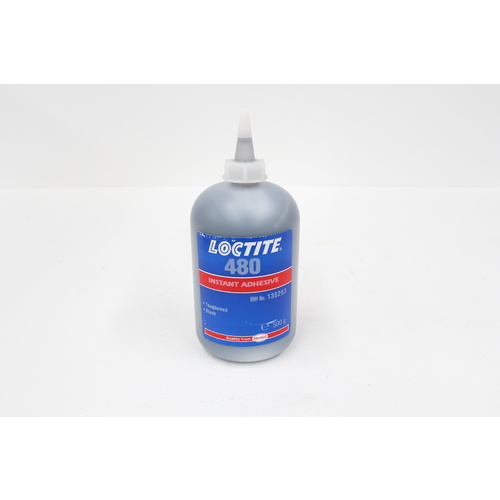 Loctite 480 Instant Adhesive 500g Black - Ideal for Steering Wheel Repairs