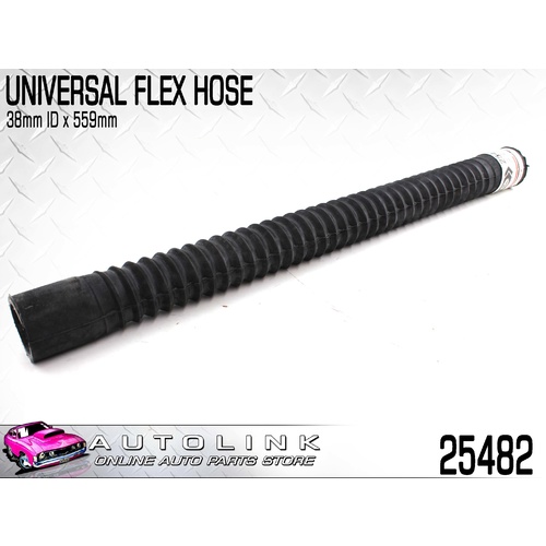 GATES UNIVERSAL FLEXI HOSE 38mm ID x 559mm LENGTH ( 25482 )