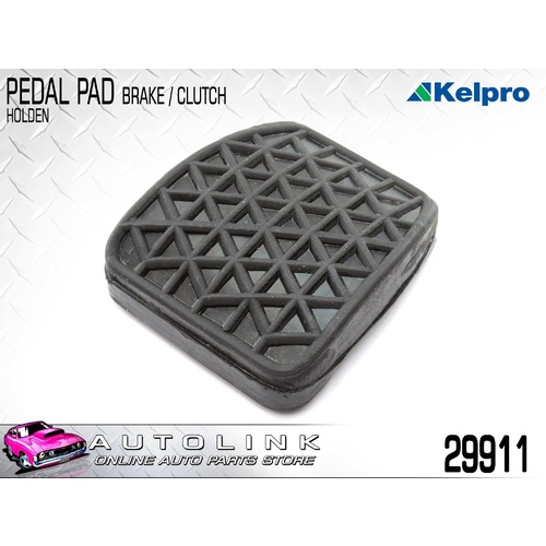 KELPRO PEDAL PAD BRAKE OR CLUTCH FOR HOLDEN ASTRA AH TS MANUAL 1998-09 29911 