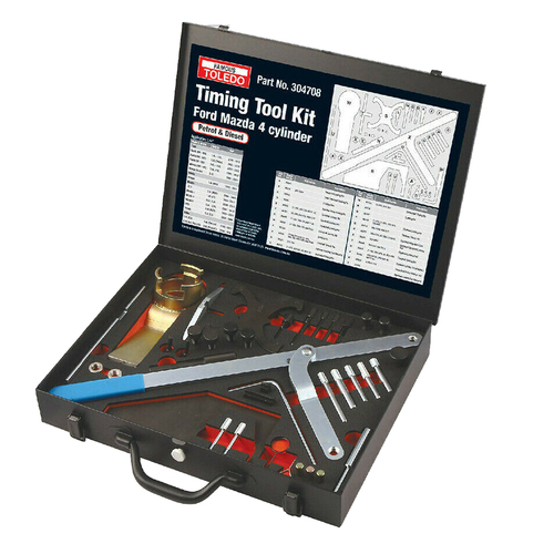 TOLEDO TIMING TOOL KIT FOR FORD FIESTA WP - WS 1.4L - 2.0L 4cyl 2004 - 2010