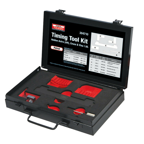 Toledo 304710 Timing Tool Kit for Holden Astra AH 1.8L Z18XER 2007-2010