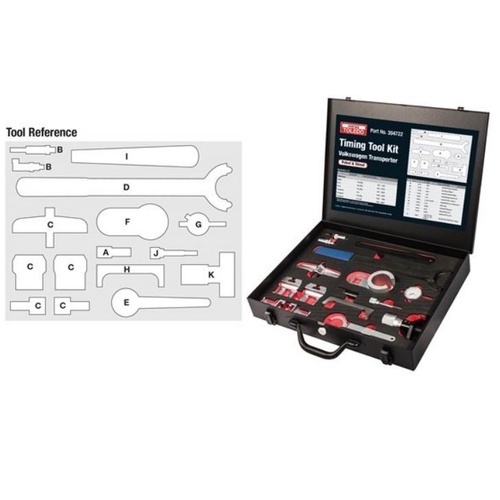 Toledo 304722 Timing Tool Kit for Volkswagen Crafter 2.5L TDI 2007-2012
