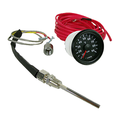 VDO PYROMETER GAUGE KIT 310.159 ELECTRICAL EXHAUST EGT TEMP 0-900 Deg C