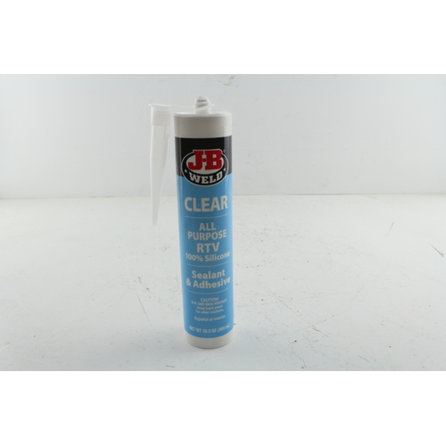J-B Weld 31910 All Purpose Silicone Clear for House Hold Mechanic Use 292g