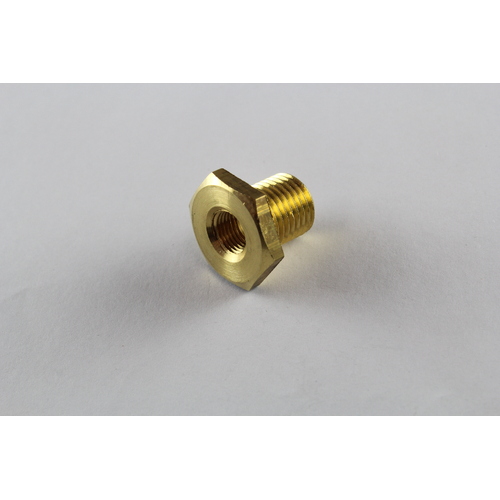 VDO Brass Adaptor Int Thread 1/8″ -27NPTF Ext Thread M14x1.5-20mm Length