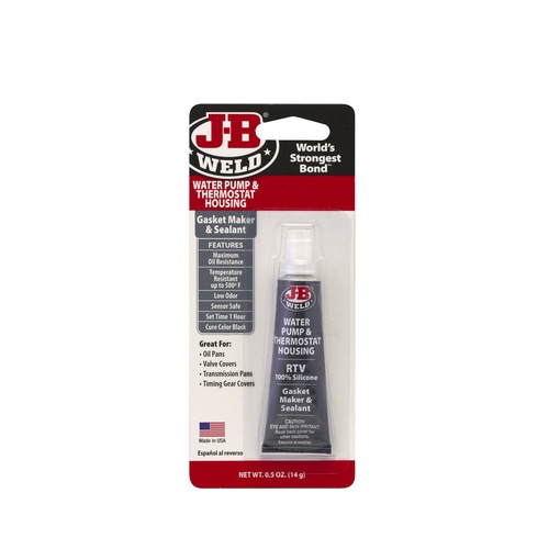 JB WELD 32507 WATER PUMP & THERMOSTAT HOUSING GASKET MAKER SEALANT GREY 14g