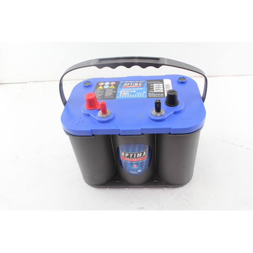 Optima 34M Blue Top 12 Volt RHP High Performance AGM Dry Cell Battery 815CCA