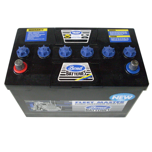 Bond Battery N70ZZ 382CA 15 Plate 650CCA Fleet Master for Farm Equipment