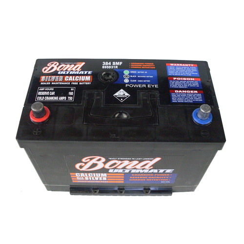 Bond Battery N70ZZ 384SMF Heavy Duty for Mitsubishi Triton Turbo Diesel 750CCA