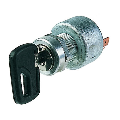 Hella 4008 Ignition / Starter Switch 12V 4 Position 19mm Dia Mounting