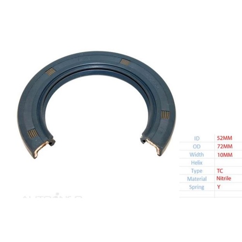 Diff Pinion Oil Seal 402749n 52 x 72 x 10mm for Daihatsu Holden Models