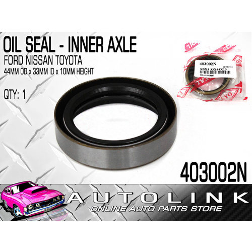 Front Inner Axle Oil Seal for Nissan Patrol 90-99 GQ Y60 4.2L Turbo Diesel Ute