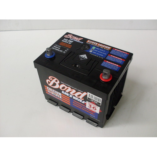BOND BATTERY 447SMF WAS 349SMF 550CCA BOLT THROUGH TERMINAL EARLY FORD