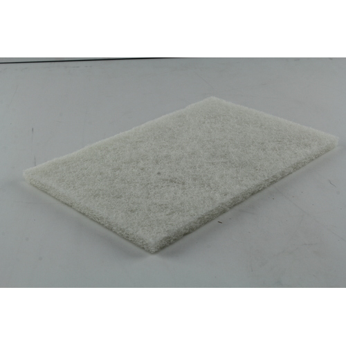 3M 449 Scotch Brite Light Duty Cleansing Pads White 150 x 230mm Box Of 50