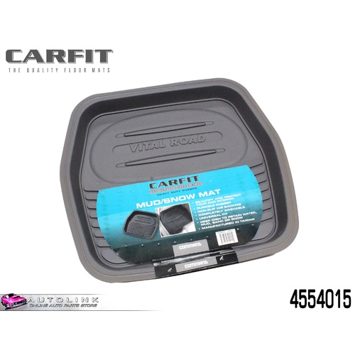 CARFIT REAR DEEP DISH MUD SNOW SAND MAT GREY 1 PIECE - 4WD 4X4 4554015