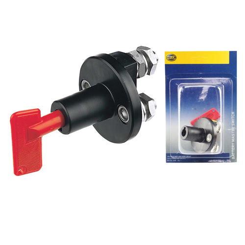 Hella 4650 Battery Master Switch with Removable Key 12/24V