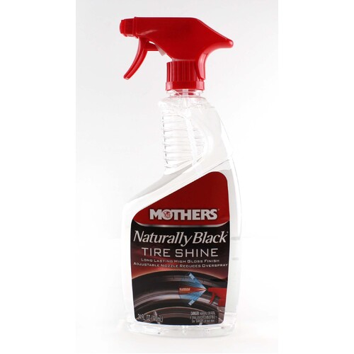 Mothers 46924 Naturally Black Tyre Shine High Gloss Long Lasting 710ml