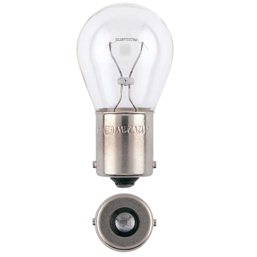 Narva Stop / Flasher Globes 24 Volt 21 Watt Single Element Base BA15s x10 