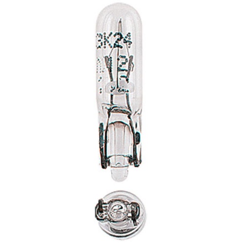 NARVA 12V 1.2W WEDGE GLOBE T-5mm DASHBOARD CLEAR GLOBE EACH x1