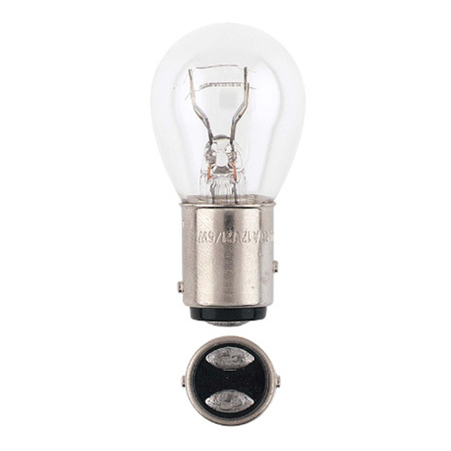 Narva 47336 Stop / Tail Globe 24 Volt 21/5 Watt Twin Base BAY15d Clear x 1