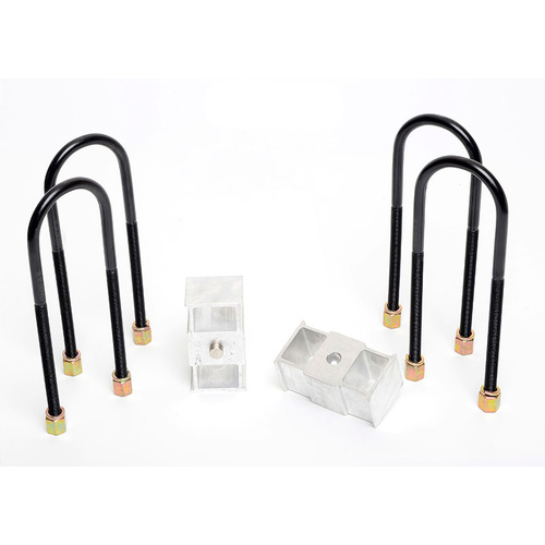 NOLATHANE 47928 REAR LOWERING BLOCK KIT 2" FOR FORD MAZDA MITSUBISHI