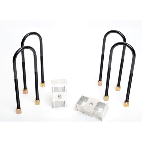 NOLATHANE 47964 REAR LEAF SPRING LOWERING BLOCK KIT 1.5" FOR